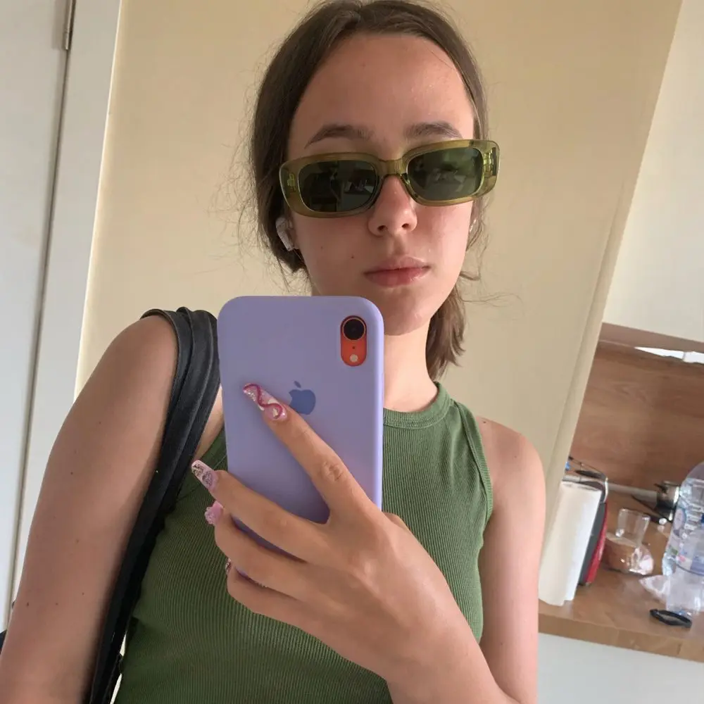 

Ins Popular Fashion fashion rectangle sunglasses Square Vintage Rectangle Women Small Frame Sun Glasses Shades Summer