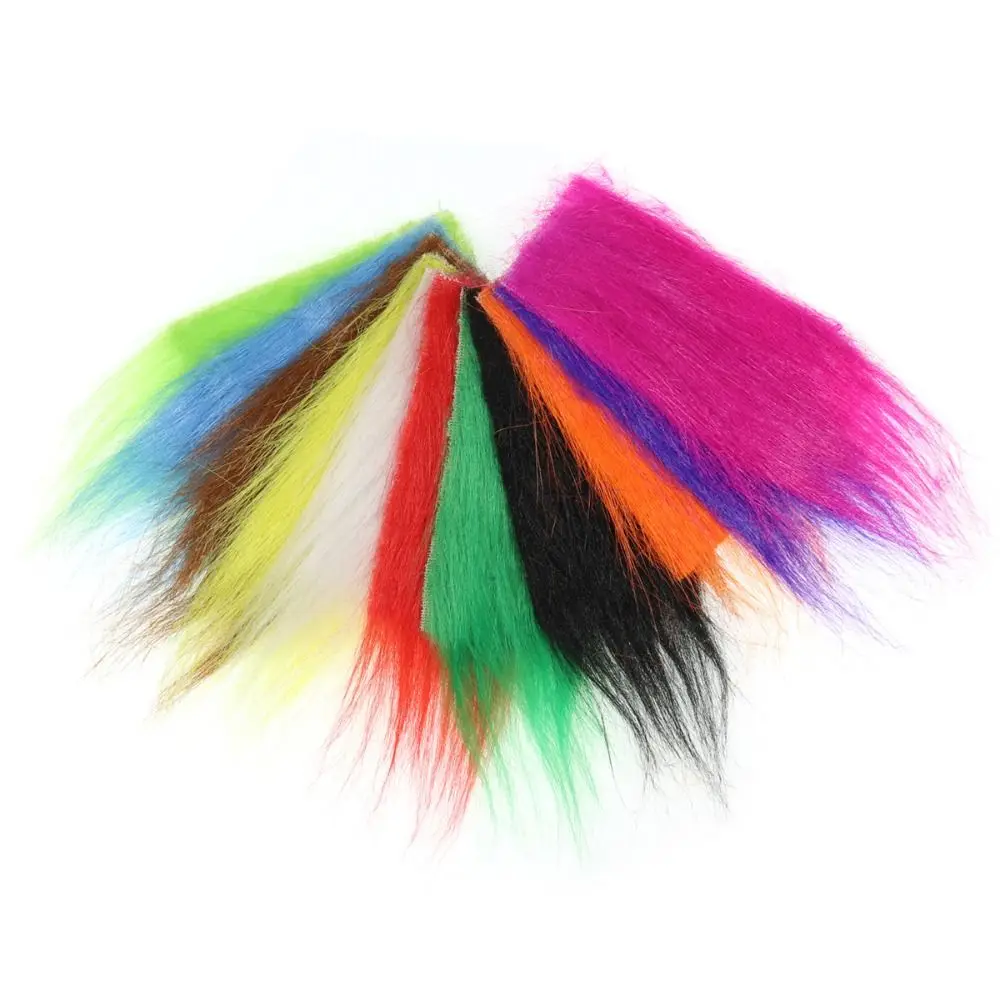 

Longest Haired Artificial Fur Fluffy Synthetics Fibers Fishing Hook Fly Material Supply Accessories Binding Tying Material Y1k7