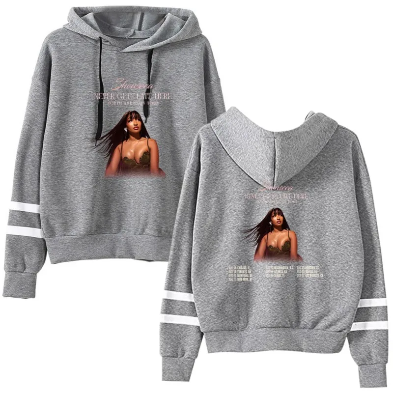 Толстовка Shenseea Merch Around the World Tour 2025 толстовка с длинными рукавами и карманами