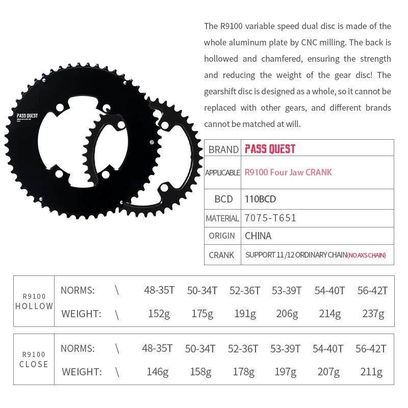 Для Shimano DURA-ACE R9100 CRANKS 56-42T 12 скоростей 50-34T 53-39T двойные звездочки 110BCD шоссейный