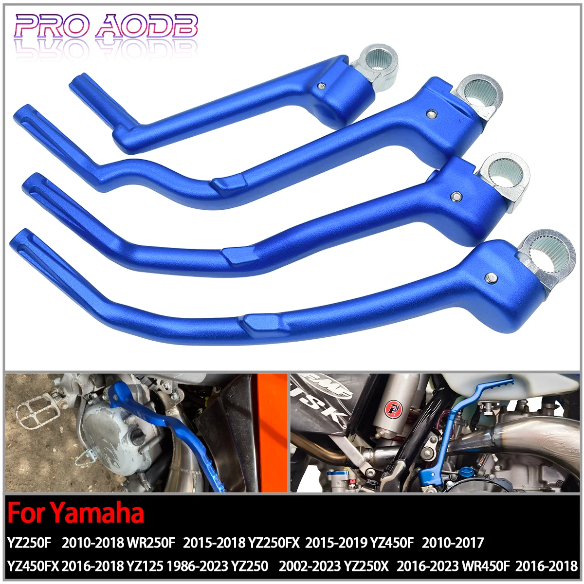 Кованый рычаг педали запуска мотоцикла для Yamaha YZ WR125 YZ250 YZ250F YZ250X YZ250FX YZ450F YZ450FX WR450F