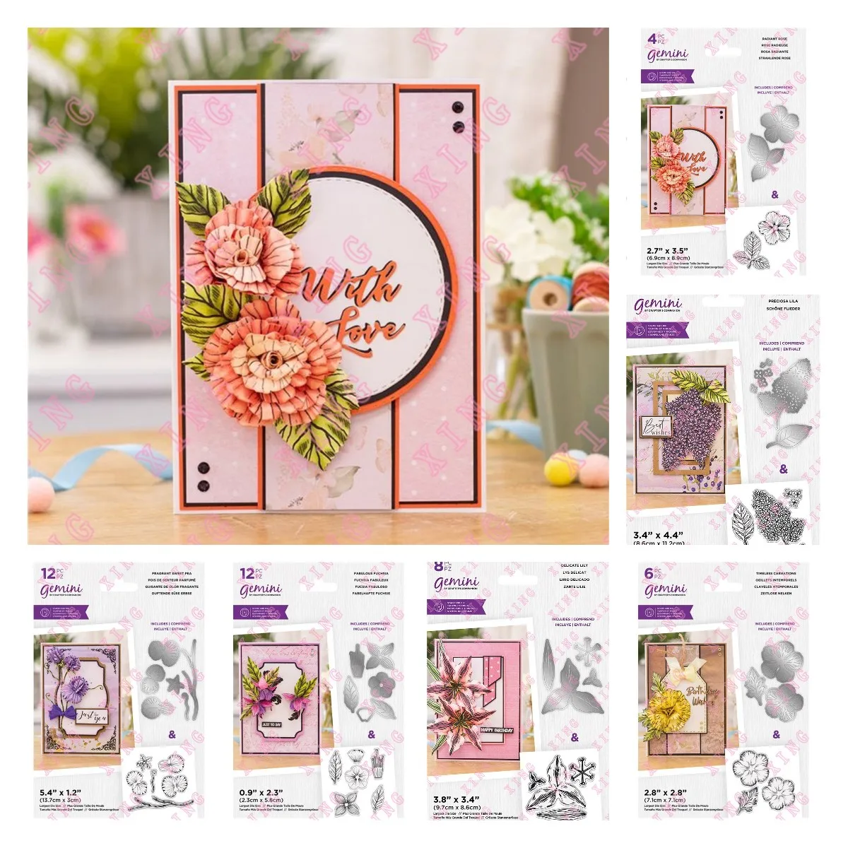 2022 ароматизированные гвоздики со сладким горохом Сказочная фуксия сияющая Роза