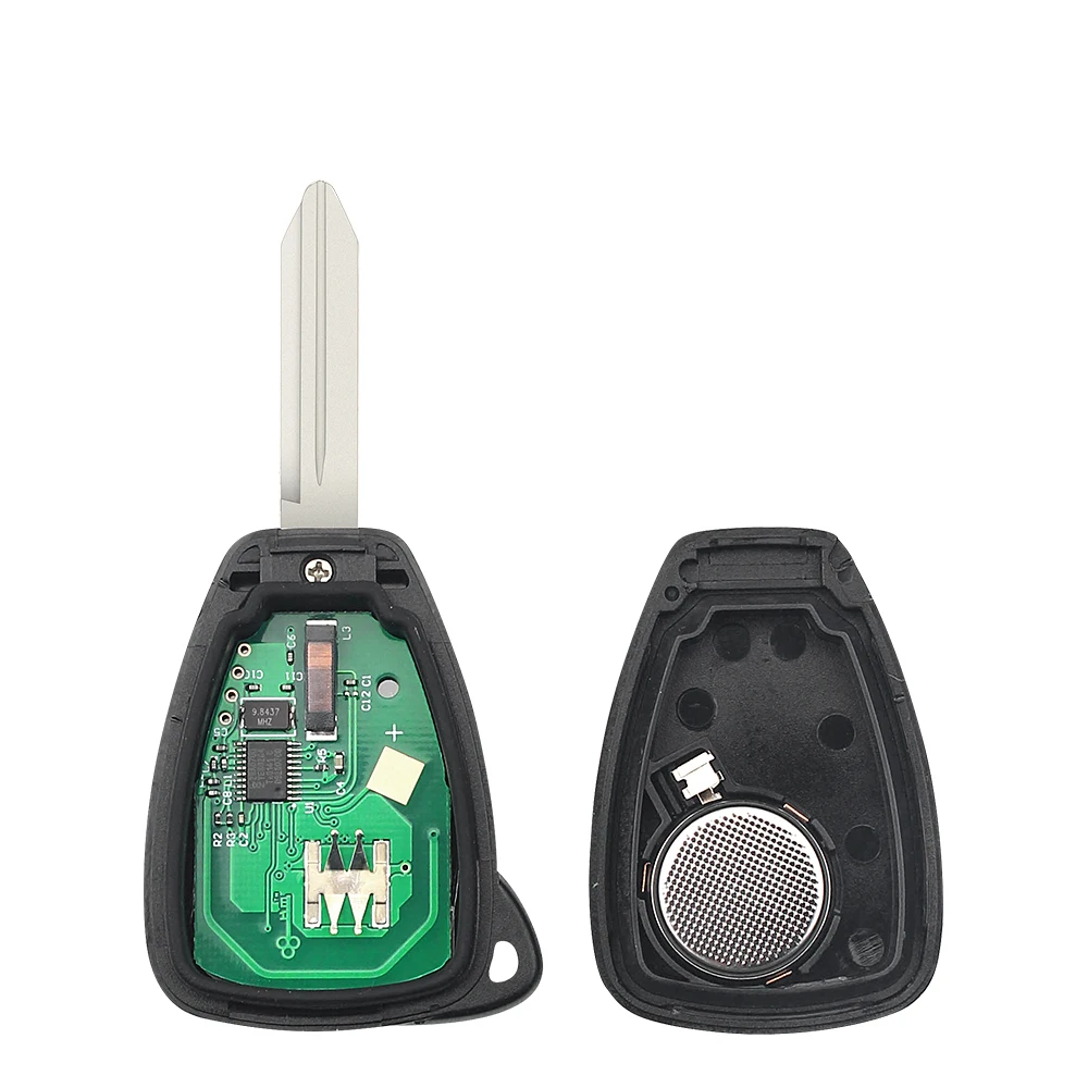 KEYYOU 2/3/4/5/6 кнопки дистанционный Автомобильный ключ 315/433 МГц M3N5WY72XX для Jeep Chrysler