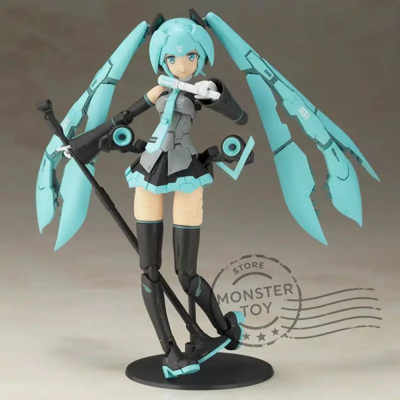 Фото В наличии: Набор пластиковых моделей Kotobukiya FA129 Frame Arms Artist Miku в масштабе 1/100, полностью подвижный, с подвижными частями. №4