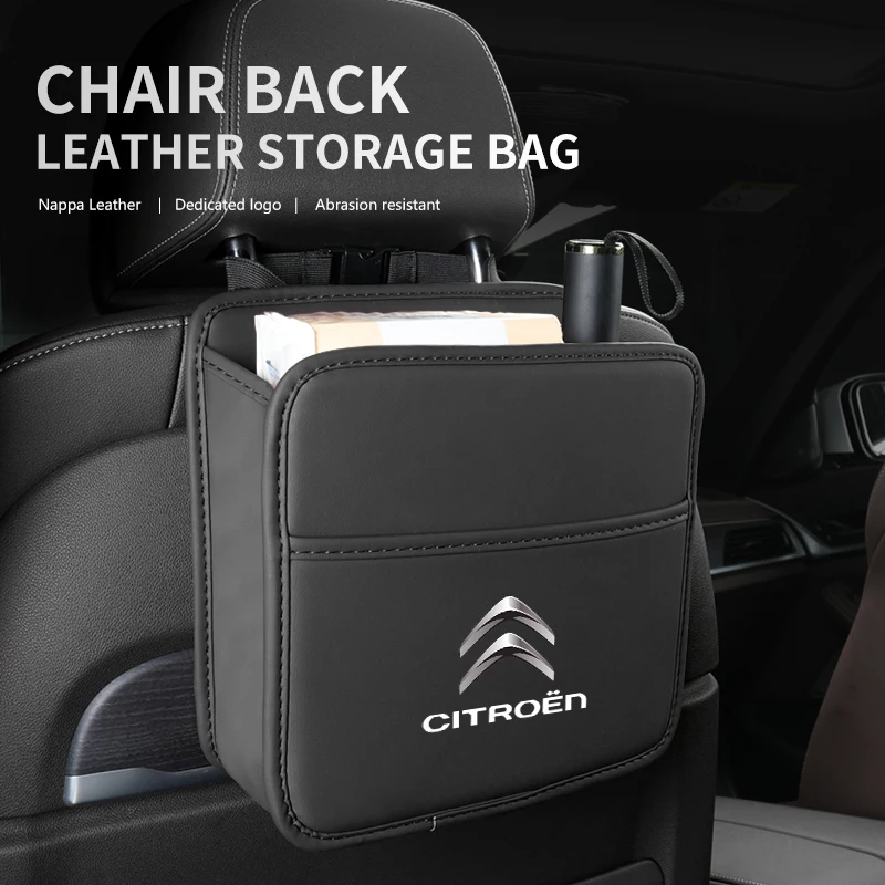 

Car Back Seat Organizer Protector Hanging Waterproof Storage Bag For Citroen C4 C3 C5 C1 C2 VTS Berlingo Celysee Xsara Picasso