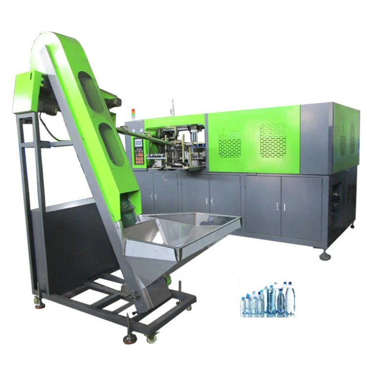 Горячая продажа управляемая Plc 8-полосная машина для выдувания бутылок с мягкой