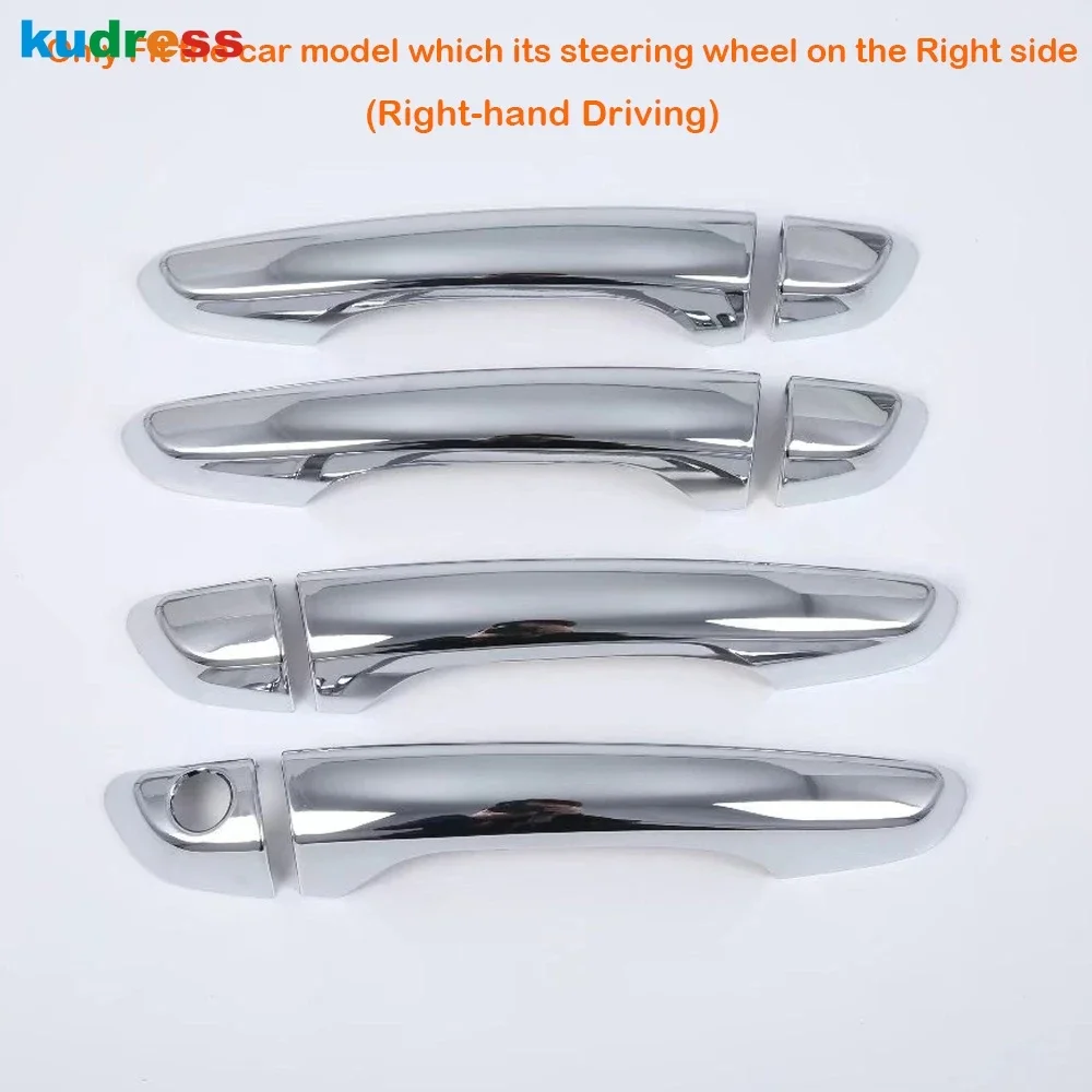 

Для Hyundai Verna Solaris Accent 2018 2019 2020 2021 2022 5th GE хромированная ручка боковой двери автомобиля, накладка, внешние аксессуары