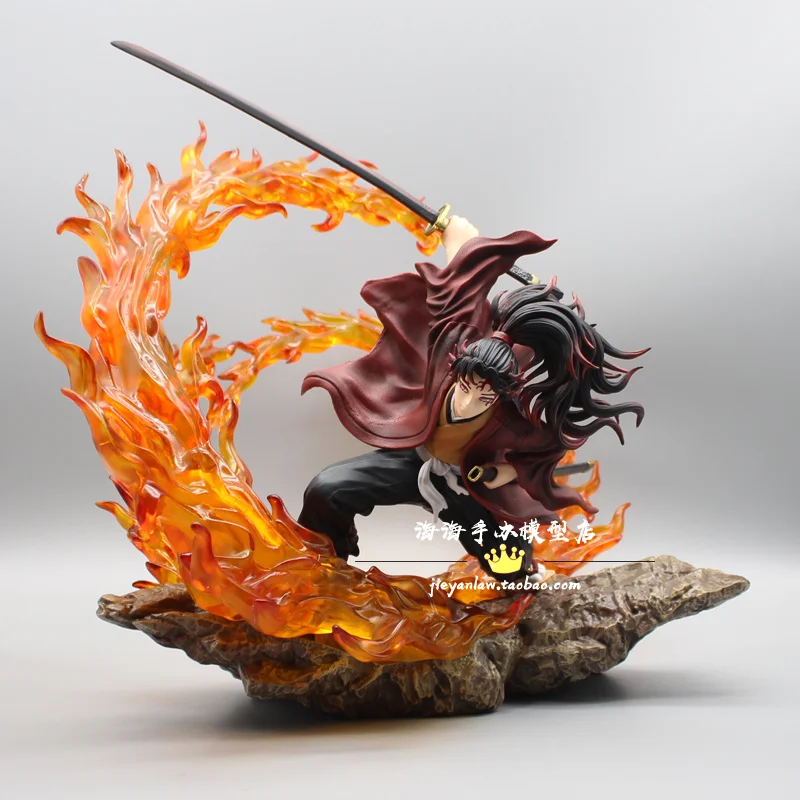 Фигурка аниме рассекающий демонов светильник головки 33 см |