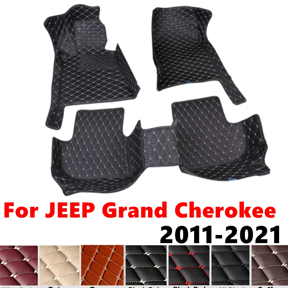 Автомобильные коврики для JEEP Grand Cherokee 2021 20 2019 2018 17-2011 индивидуальные передние и
