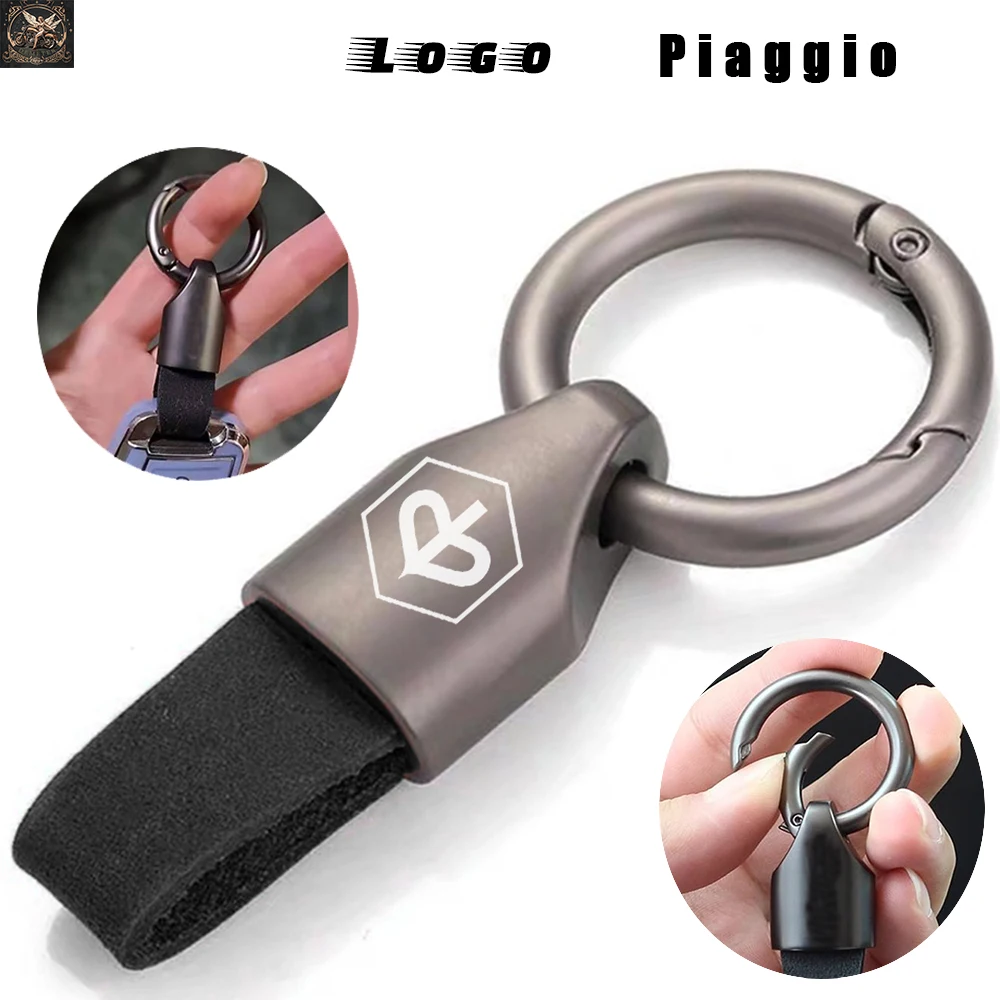 Роскошный кожаный брелок для Piaggio Vespa MP3 ZIP Fly PX X8 X9 Sprint Primavera GTS кожаные брелки