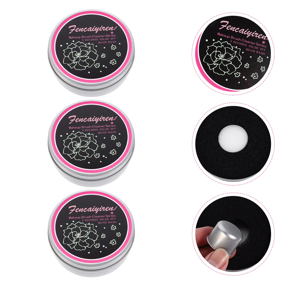 

Brush Cleaner Makeup Sponge Color Removal Cleaning Eyeshadow Pad Box Dry Brushes Remover Switch Boxes Immediatelymat Case