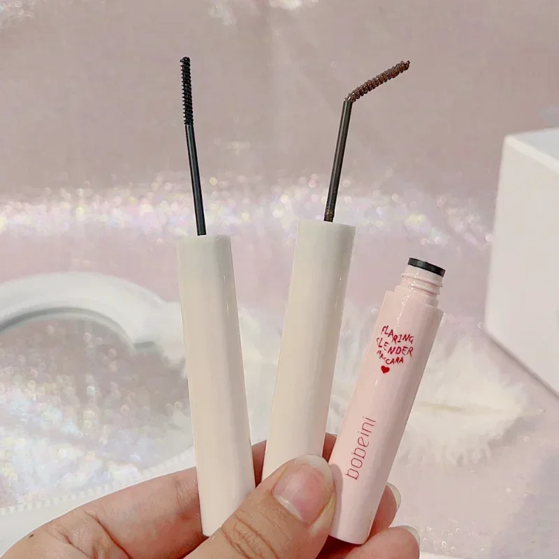 Водостойкая черно-коричневая тушь для ресниц стойкая матовая быстросохнущая