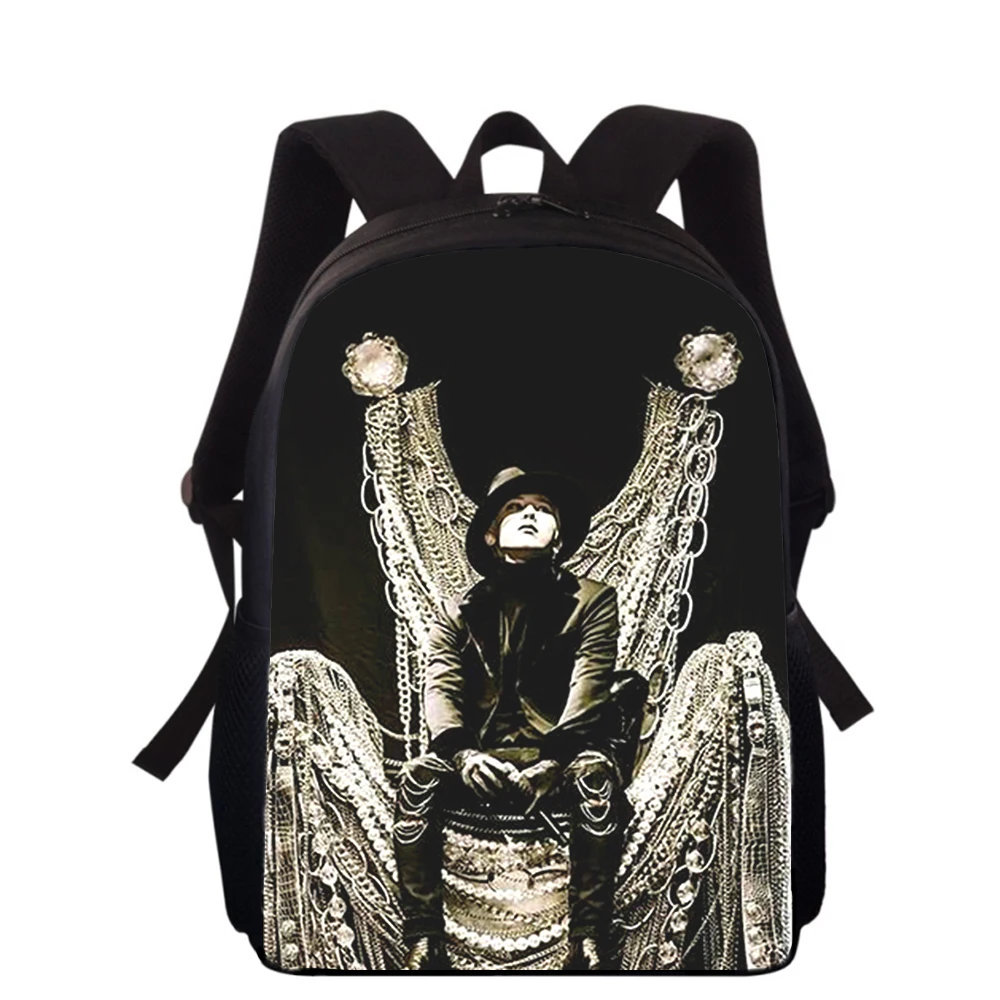 G DRAGON BIGBANG 15” 3D Print Kids Backpack Primary School Bags for Boys Girls Back Pack Students School Book Bags