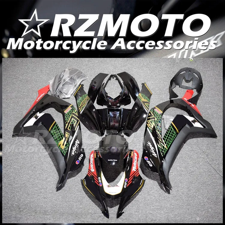 

Injection Mold New ABS Fairings Kit Fit for Kawasaki Ninja ZX-10R ZX10R 2016 2017 2018 2019 117 18 19 Bodywork Set Custom Free