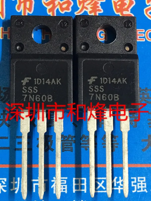 

10pcs 100% orginal new SSS7N60B TO-220F 600V 7.0A