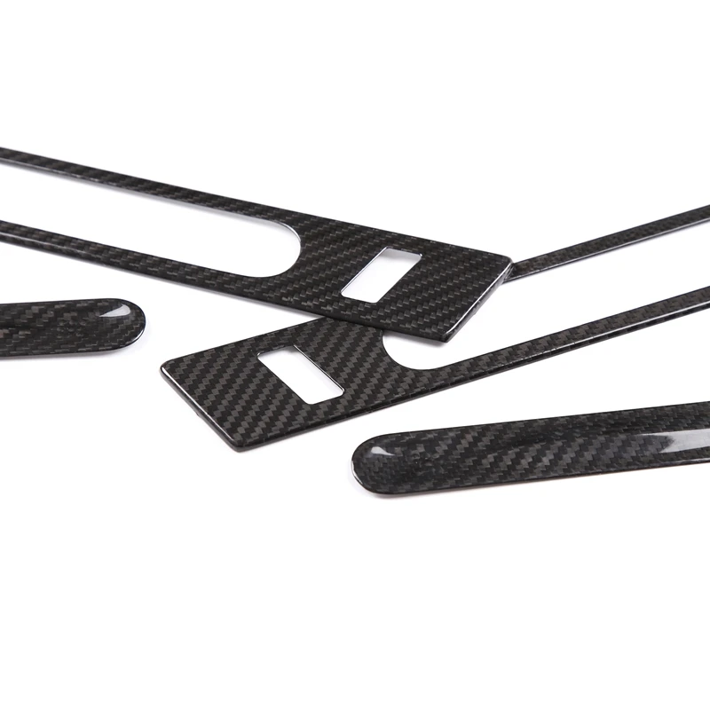 Наружная крышка дверной ручки из углеродного волокна для Nissan R35 GTR 2006-2018 глянцевая