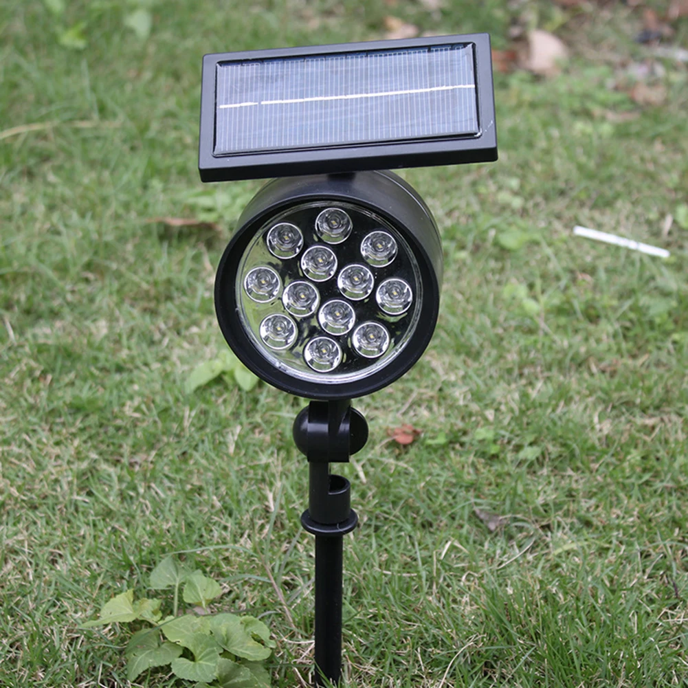 

Solar Ground Plug Projection LED Light ABS Waterproof Induction Landscaping Street Ground Lamp Outdoor Lighting