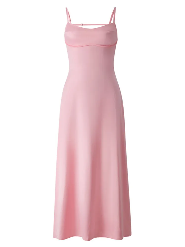 Hirigin женское сексуальное облегающее Макси-платье с глубоким вырезом на