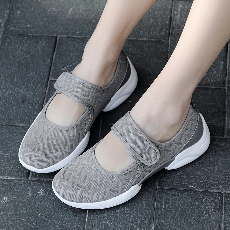 Women Shoes Sneakers Mesh Light  Casual  Breathble  Vulcanized   Sneaker Zapatillas Mujer 42
