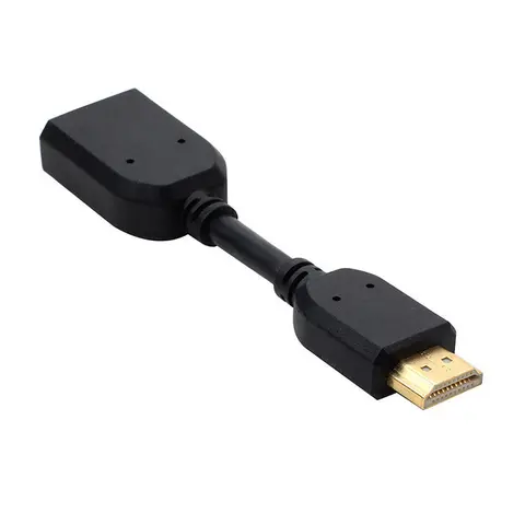 10-сантиметровый HDMI-совместимый Удлинительный кабель, позолоченный удлинитель, адаптер, широкая совместимость с ТВ-приставкой для Google Chromecast