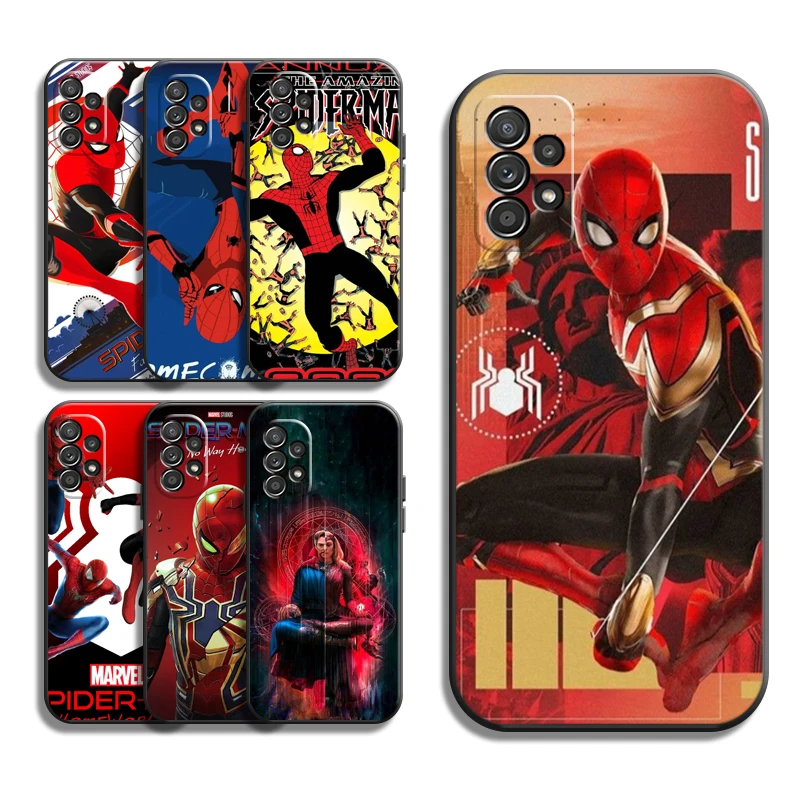 

US M-Marvel Avengers Phone Cases For Samsung Galaxy A31 A32 A51 A71 A52 A72 4G 5G A11 A21S A20 A22 4G Carcasa Back Cover Funda