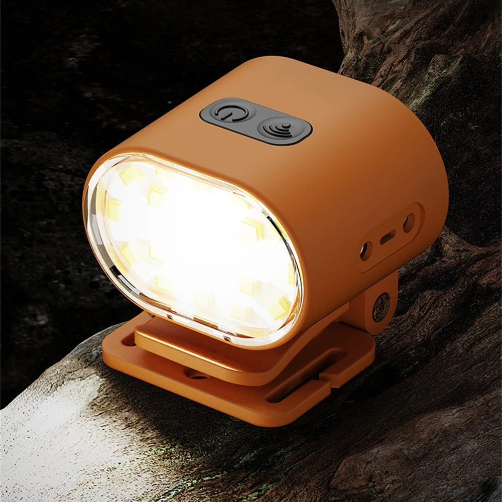 

Induction Night Fishing Light Headlight USB Charging Clip Light LED Light Waterproof Hat Light Outdoor Protable Lamp