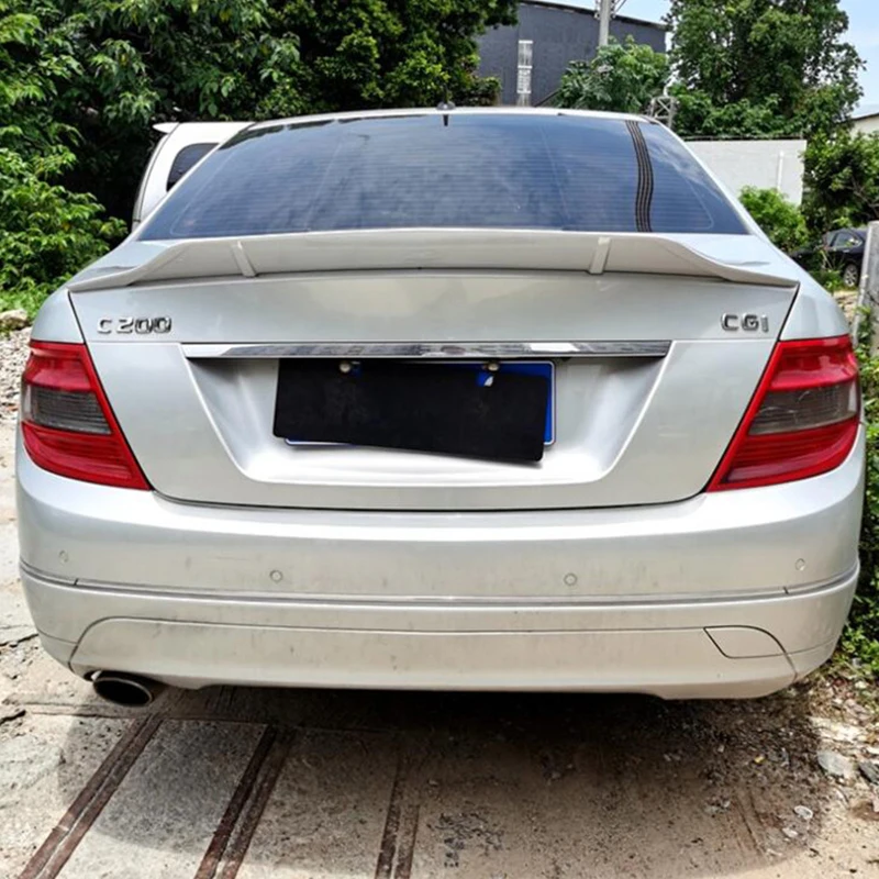 Спойлер крыла багажника автомобиля Mercedes C Class W204 Sedan Аксессуары из АБС-пластика C180
