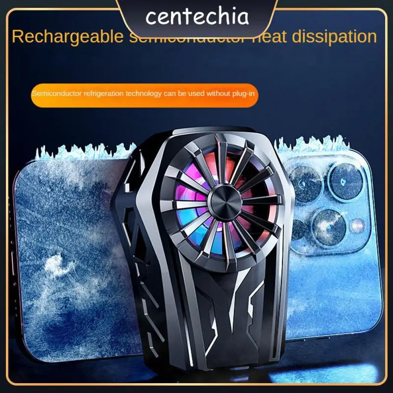 

120g Refrigerated Mobile Phone Semiconductor Refrigeration Phone Cooling Artifact Cooling Faster Non-slip Semiconductor Fan