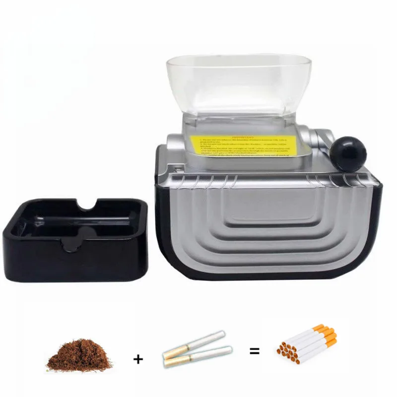

6.5mm Slim Tube Electirc Cigarette Wrapping Machine 220V High Speed Automatic Tobacco Rolling Maker DIY Smoking Tool EU-Plug