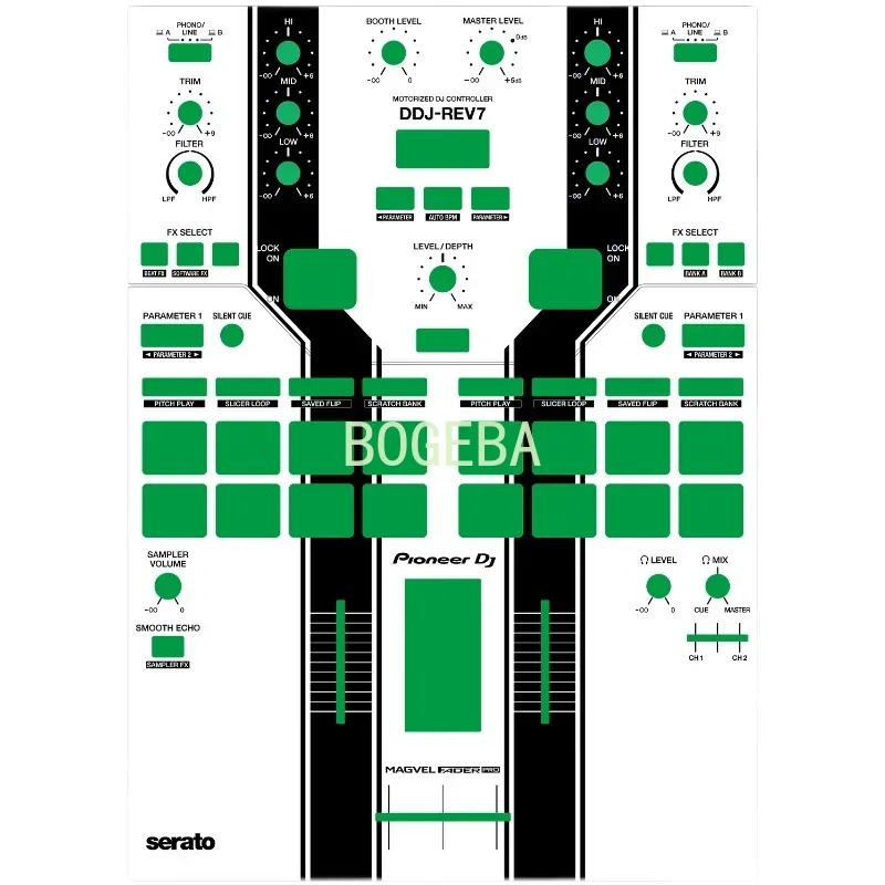 DDJ-REV7 DJ-контроллер защитная пленка проигрыватель дисков Pioneer красочная может быть