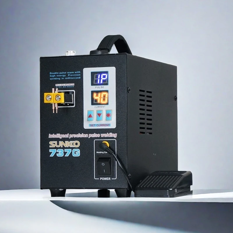 SUNKKO 737G Аппарат для точечной сварки 1 5 кВт Интеллектуальный прецизионный