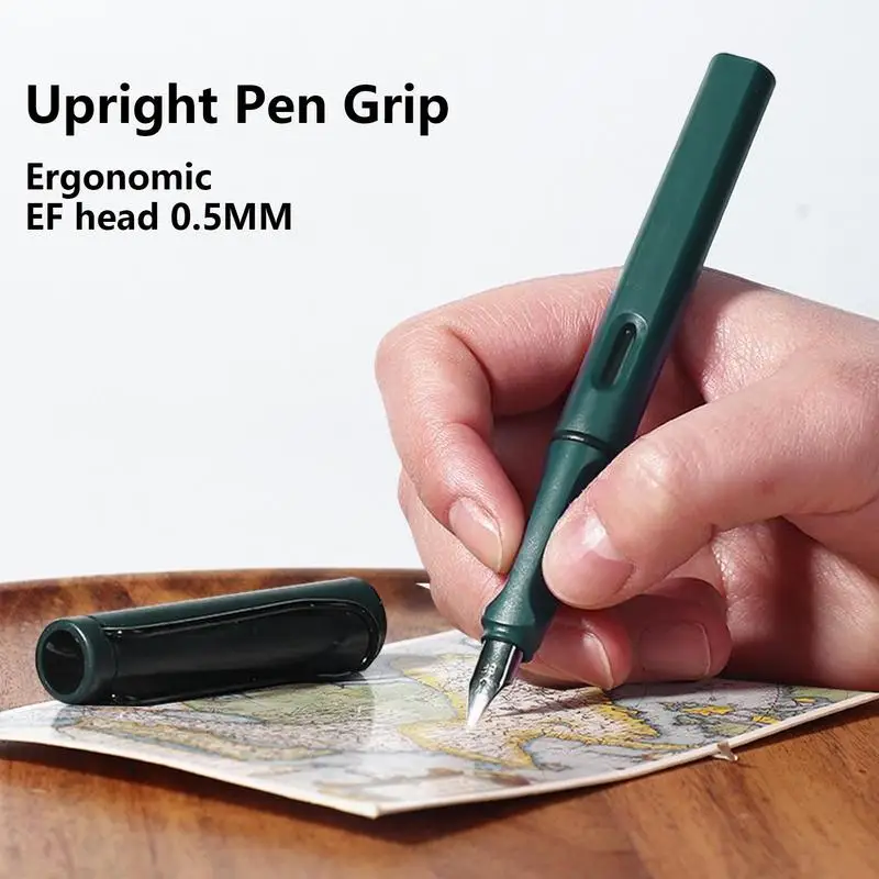

Refillable Fountain Pen Refillable Fountain Pens With Visible Piston Classic Fountain Pens Writing Smoothly For Office Business