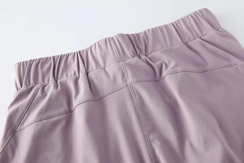 Lulu Loose Fit DrawstringYoga Sport Shorts With Side Pockets Gym Wear Fitness Running Shorts Stretch Workout Pants for Women