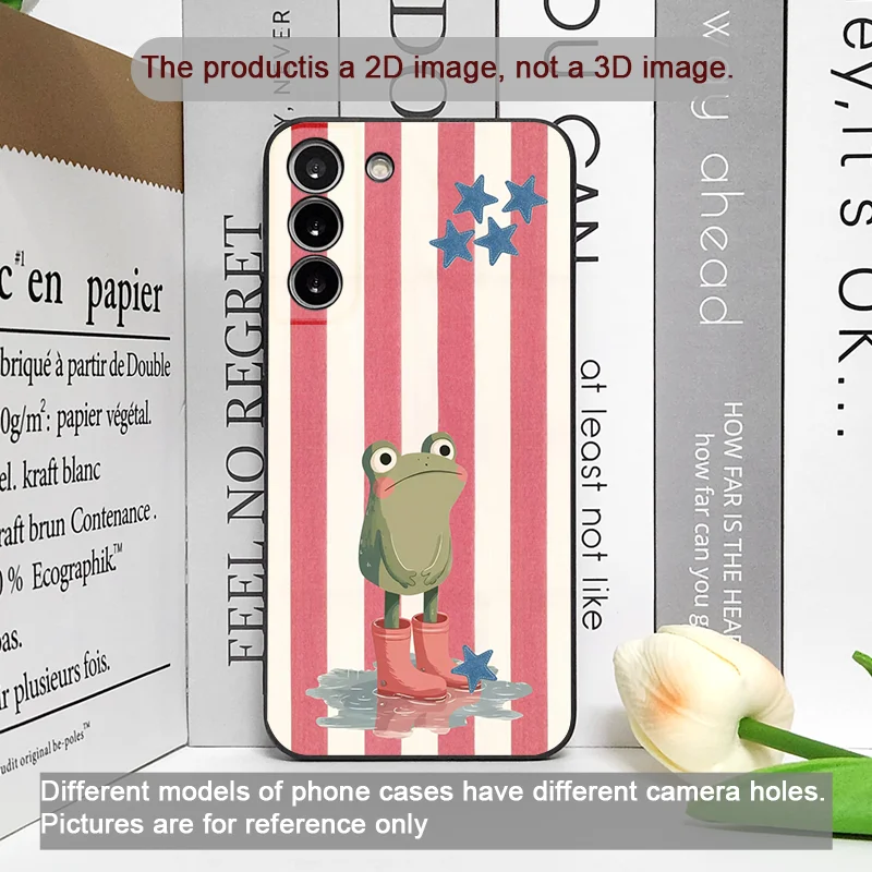 Фото Креативный чехол для телефона с принтом в виде полосатой лягушки для Google Pixel 10 9A 8 A 7A 6 A 7 PRO 8 9 Pro XL 4G 5G, мягкий противоударный чехол №2