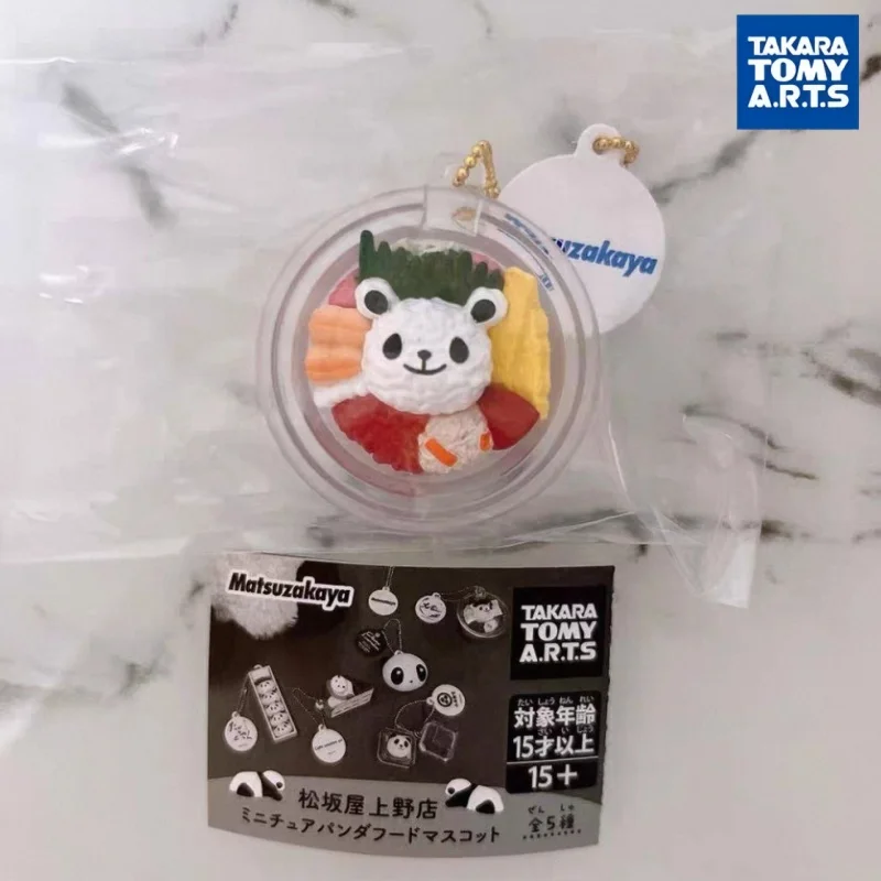 Фото Миниатюрная модель еды с пандой Takara Tomy, брелок для сумки, микроподвеска Gashapon из магазина Matsuzakaya Ueno, украшение для сумки для коллекционеров №3