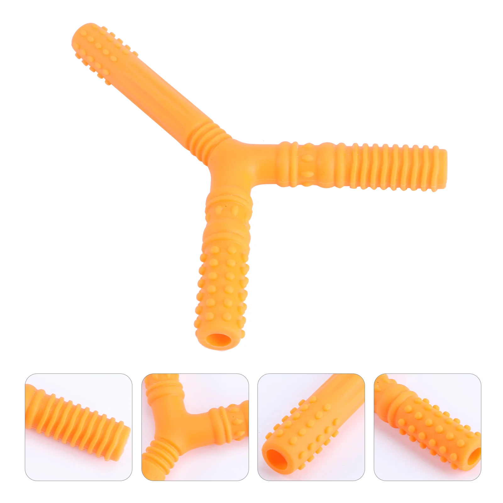 

Chewing Sticks Baby Toy Silicone Teething Grinding Toys Hollow Teether Tube Flexible Tubes Silica Gel Molar Remote control