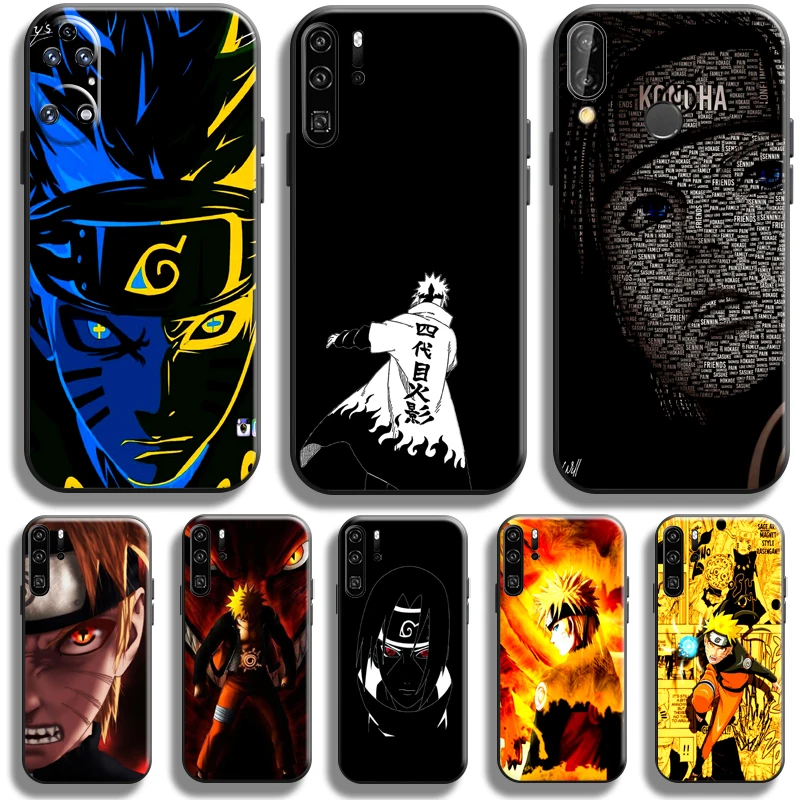 

Naruto Japan Anime For Huawei P50 P40 P30 P20 Pro Lite 5G Phone Case For Huawei P Smart Z 2021 Funda Black Back Carcasa TPU