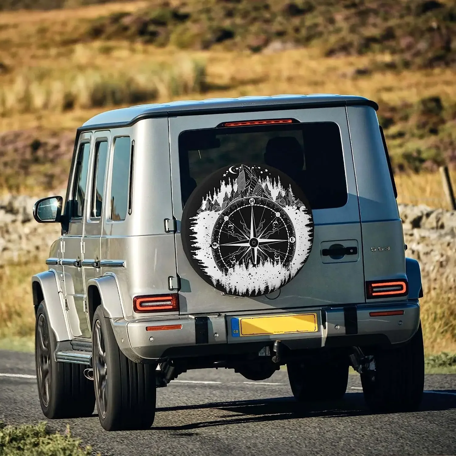 Чехол на запасное колесо для кемпера пыленепроницаемый полиэстер подходит