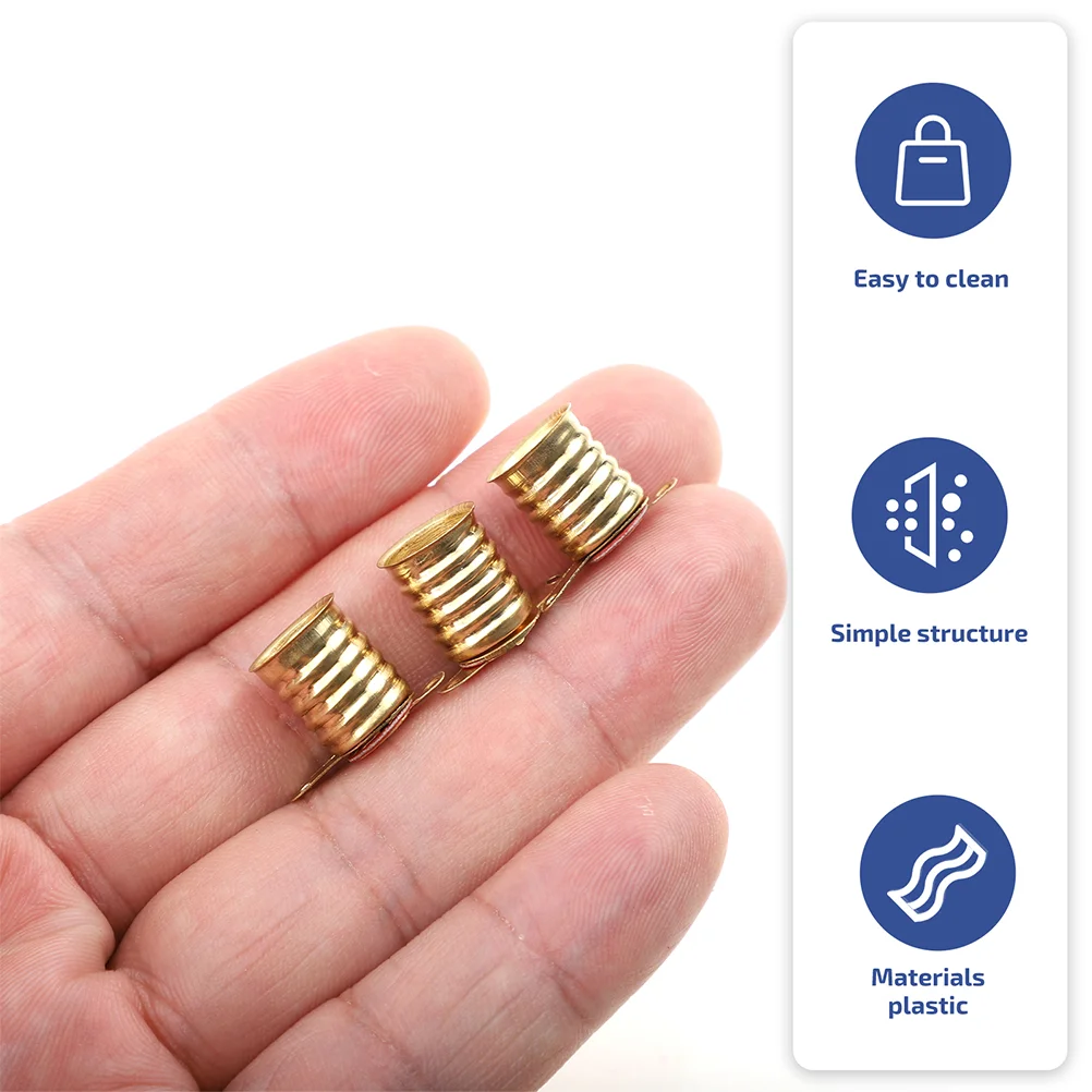 50 шт. держатель лампы цоколь для источников цепи золотой мини-светодиодный