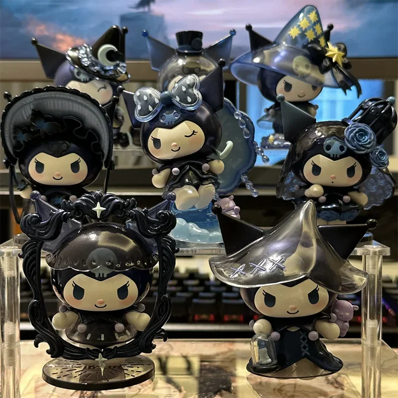 Sanrio Kuromi The Witch's праздничная серия Женская Аниме Фигурка модель сюрприз кавайная