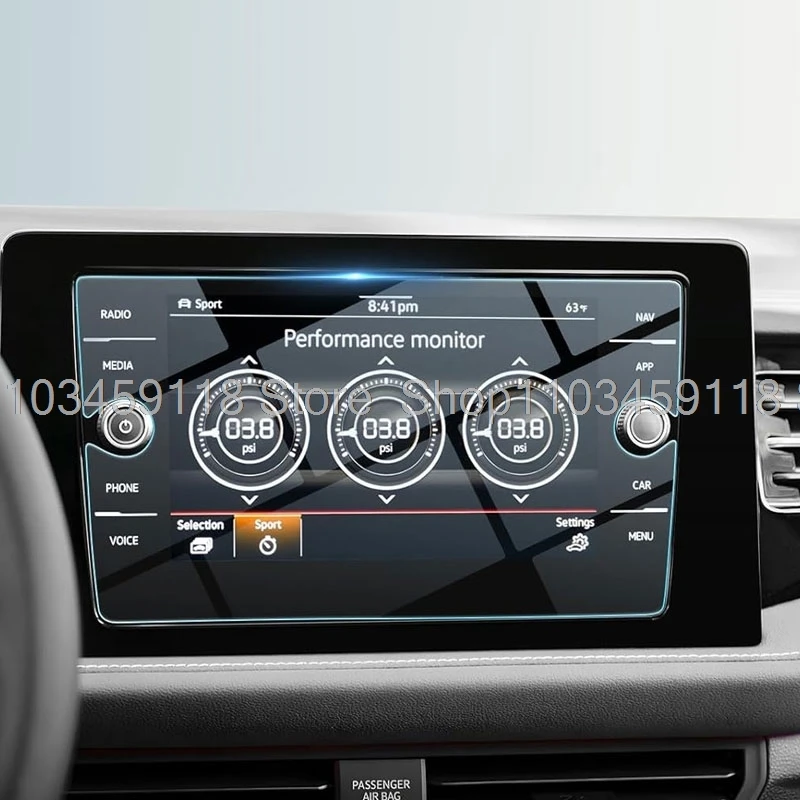 

Защитная пленка из закаленного стекла для Volkswagen VW Jetta A7 MK7 2024 2025 8 дюймов, автомобильный радиоприемник, навигация, аксессуары против царапин