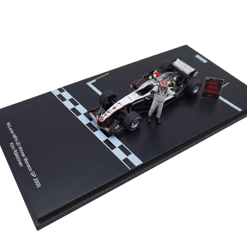 

F1 racing car model 1:43 Spark McLaren kimi Raikkonen 2005 MP4-20 Monaco resin car model collection ornaments