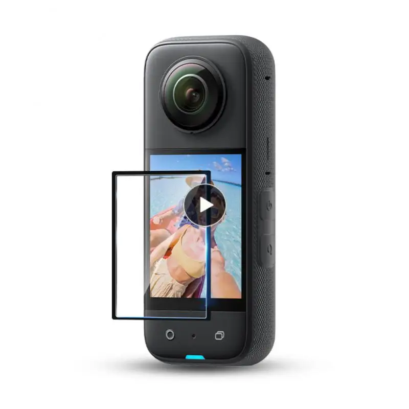 

9h Super Hardness Insta360 X3 Screen Protector Hd Transparent Oilproof Camera Accessories Durable Product Camera Protection