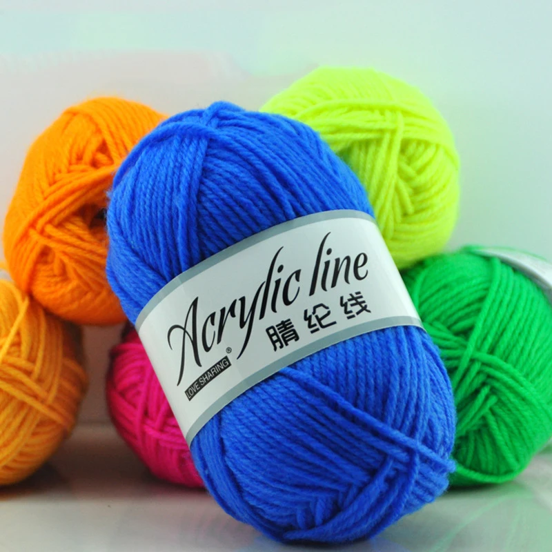 Акриловая пряжа для вязания и крючком 5x0 |