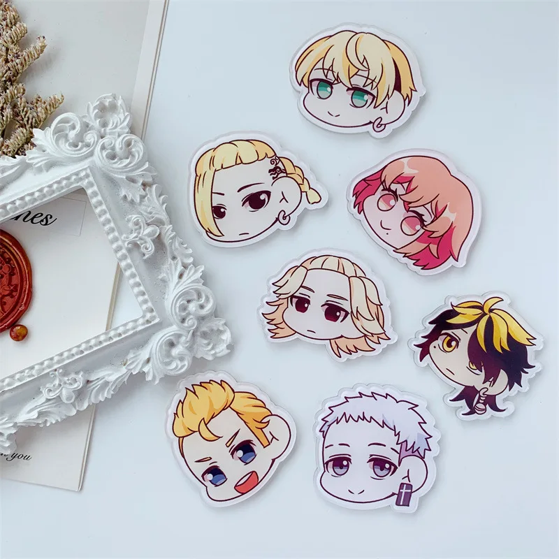 Акриловая брошь для косплея из аниме Мстители Токио 5 шт./лот