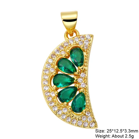 Juya Позолоченные медные подвески от сглаза