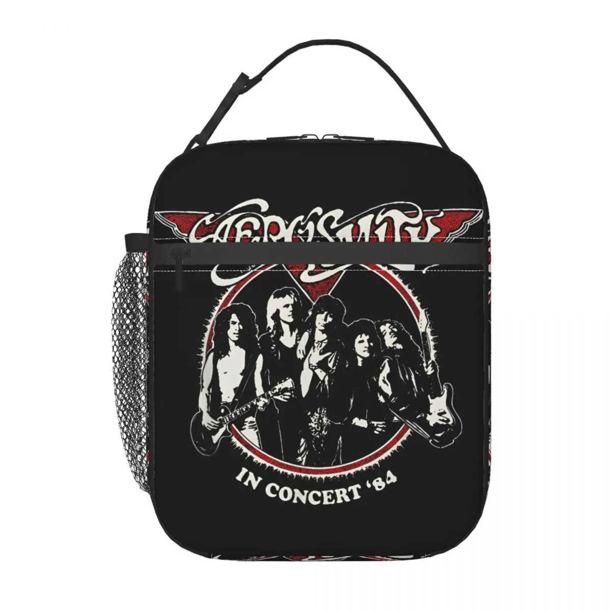 Изолированный Ланч-бокс Aerosmith для концертов рок-группы Merch пищевая коробка с