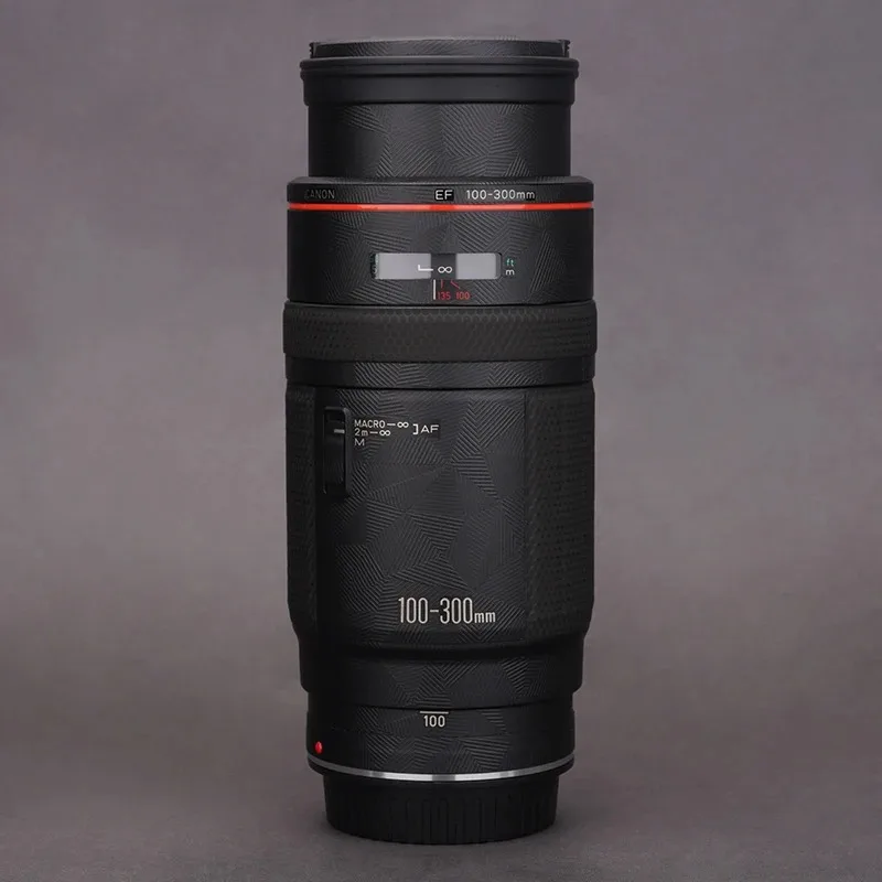 Виниловая пленка для Canon EF 100-300 5 6 Защитная Наклейка корпуса объектива камеры мм