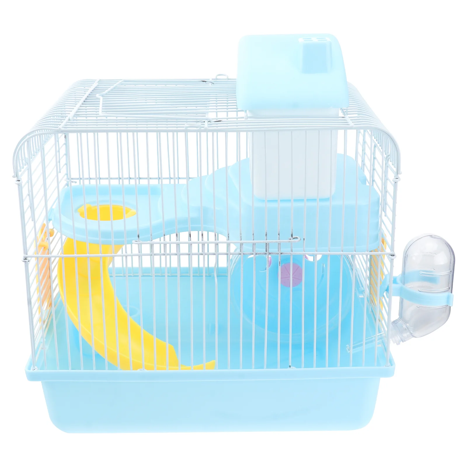 

1pc Bunny Cages For Rabbits Outdoor Double Layer Hamster Cage Pet House Acrylic Portable Small Pets House Chinchilla Hamster