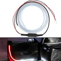 12v car door opening warning led lights welcome lights led safety strobe signal lamp waterproof auto decorative ambient lighting
